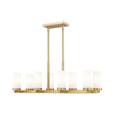 Z-Lite Danica 12" 8 Light Linear Chandelier 8
