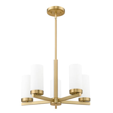 Z-Lite Danica 19.5" 5 Light Chandelier 12