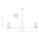 Z-Lite Danica 39" 12 Light Chandelier 7
