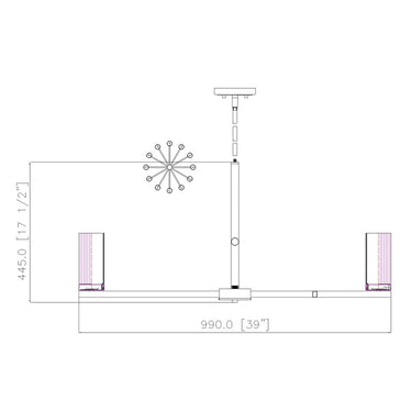 Z-Lite Danica 39" 12 Light Chandelier 7