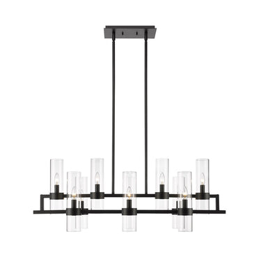 Z-Lite Datus 16.5" 10 Light Linear Chandelier 1