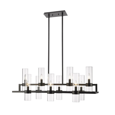Z-Lite Datus 16.5" 10 Light Linear Chandelier 2