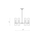 Z-Lite Datus 26" 6 Light Chandelier 7