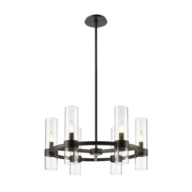 Z-Lite Datus 26" 6 Light Chandelier 