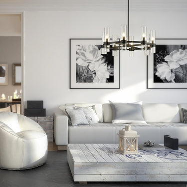 Z-Lite Datus 32" 8 Light Chandelier 6