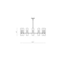Z-Lite Datus 43.5" 12 Light Chandelier 7