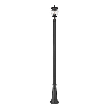 Z-Lite Davina 114.25" High 3 Light Outdoor Post Mounted Fixture image 1