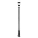 Z-Lite Davina 114.25" High 3 Light Outdoor Post Mounted Fixture image 2