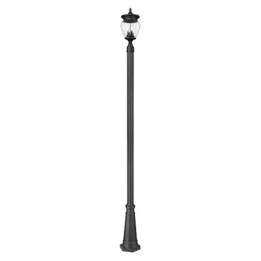 Z-Lite Davina 114.25" High 3 Light Outdoor Post Mounted Fixture image 2