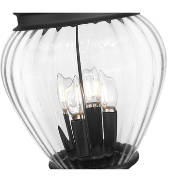 Z-Lite Davina 114.25" High 3 Light Outdoor Post Mounted Fixture image 3