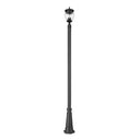 Z-Lite Davina 114.25" High 3 Light Outdoor Post Mounted Fixture image 4