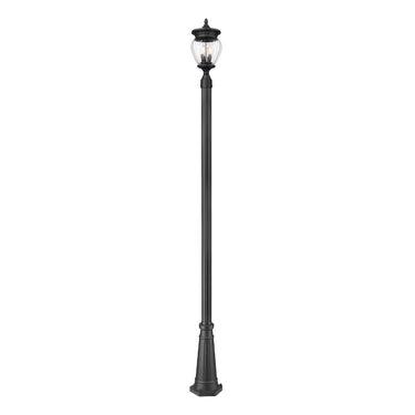 Z-Lite Davina 114.25" High 3 Light Outdoor Post Mounted Fixture image