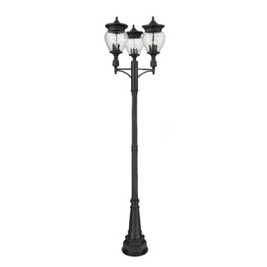 Z-Lite Davina 120.25" High 4 Light Outdoor Post Mounted Fixture image 2