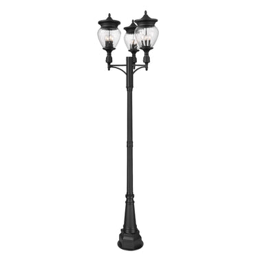 Z-Lite Davina 120.25" High 4 Light Outdoor Post Mounted Fixture image