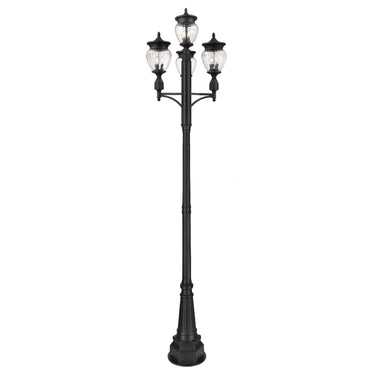 Z-Lite Davina 125.75" High 3 Light Outdoor Post Mounted Fixture image 2