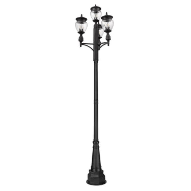 Z-Lite Davina 125.75" High 3 Light Outdoor Post Mounted Fixture image 4