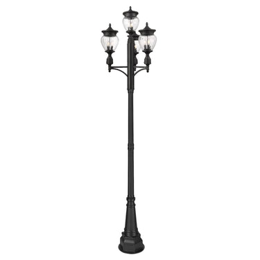 Z-Lite Davina 125.75" High 3 Light Outdoor Post Mounted Fixture image