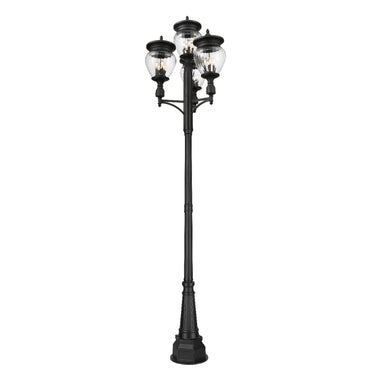 Z-Lite Davina 130.75" 4 Light Outdoor Post Mounted Fixture image 1