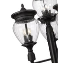 Z-Lite Davina 130.75" 4 Light Outdoor Post Mounted Fixture image 3