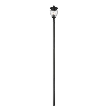 Z-Lite Davina 143.25" High 4 Light Outdoor Post Mounted Fixture image 2