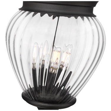 Z-Lite Davina 143.25" High 4 Light Outdoor Post Mounted Fixture image 3