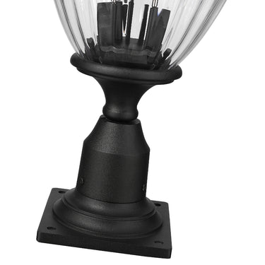 Z-Lite Davina 3 Light Outdoor Pier Mounted Fixture image 3