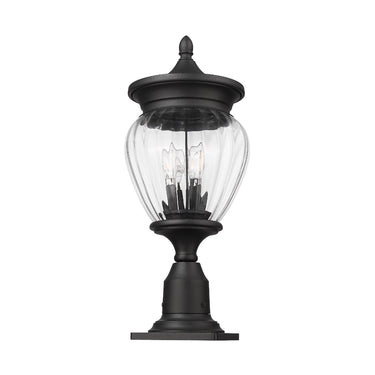 Z-Lite Davina 3 Light Outdoor Pier Mounted Fixture image 4