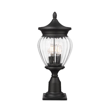 Z-Lite Davina 3 Light Outdoor Pier Mounted Fixture image
