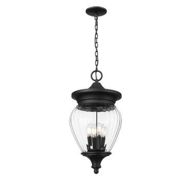Z-Lite Davina 4 Light Outdoor Chain Mount Ceiling Fixture image 1