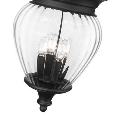 Z-Lite Davina 4 Light Outdoor Chain Mount Ceiling Fixture image 3