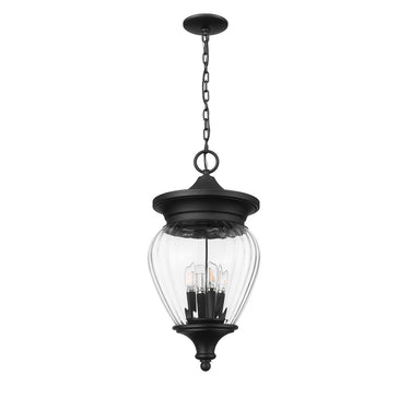 Z-Lite Davina 4 Light Outdoor Chain Mount Ceiling Fixture image 4