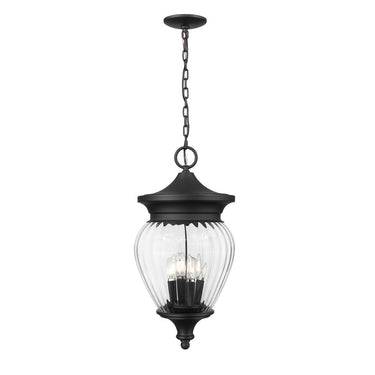 Z-Lite Davina 4 Light Outdoor Chain Mount Ceiling Fixture image