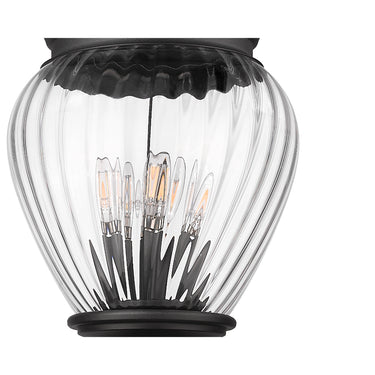 Z-Lite Davina 4 Light Outdoor Post Mounted Fixture image 3