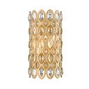 Z-Lite Dealey 2 Light Wall Sconce in Heirloom Brass Finish 1