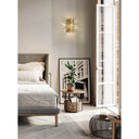 Z-Lite Dealey 2 Light Wall Sconce in Heirloom Brass Finish 6