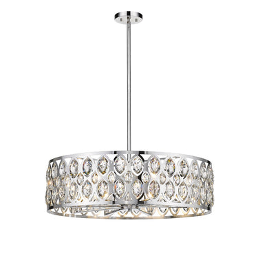 Z-Lite Dealey 30.25" 8 Light Chandelier 1