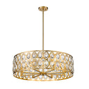 Z-Lite Dealey 30.25" 8 Light Chandelier 10