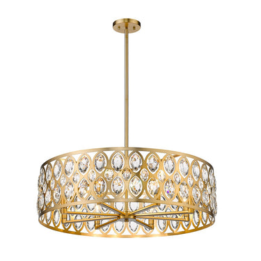 Z-Lite Dealey 30.25" 8 Light Chandelier 10