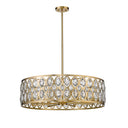 Z-Lite Dealey 30.25" 8 Light Chandelier 12