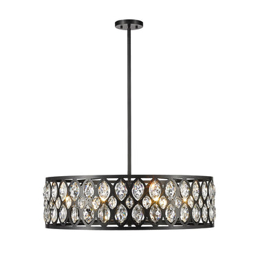 Z-Lite Dealey 30.25" 8 Light Chandelier 15