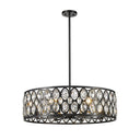 Z-Lite Dealey 30.25" 8 Light Chandelier 16