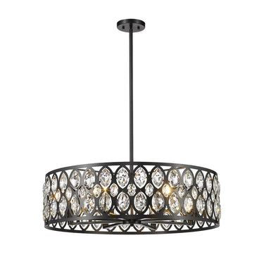 Z-Lite Dealey 30.25" 8 Light Chandelier 16