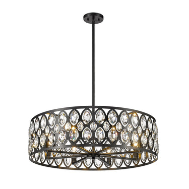 Z-Lite Dealey 30.25" 8 Light Chandelier 17