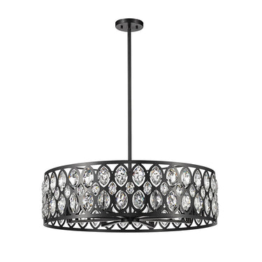 Z-Lite Dealey 30.25" 8 Light Chandelier 19