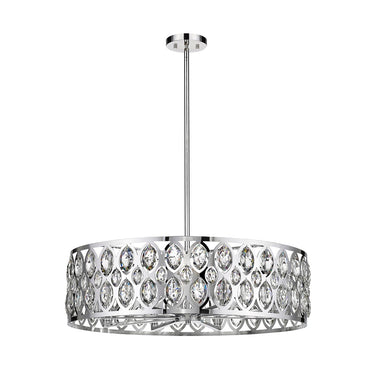 Z-Lite Dealey 30.25" 8 Light Chandelier 4