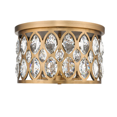 Z-Lite Dealey 4 Light Flush Mount image 4