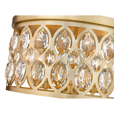 Z-Lite Dealey 5 Light Flush Mount 11
