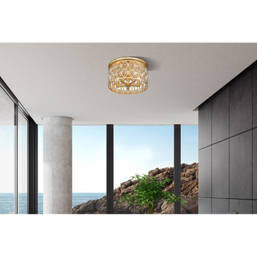 Z-Lite Dealey 5 Light Flush Mount 13