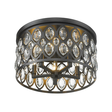 Z-Lite Dealey 5 Light Flush Mount 16