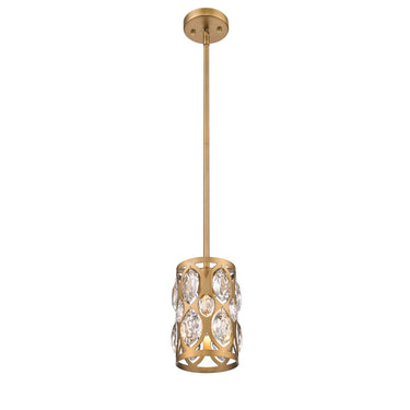 Z-Lite Dealey 6.5" 1 Light Pendant 7